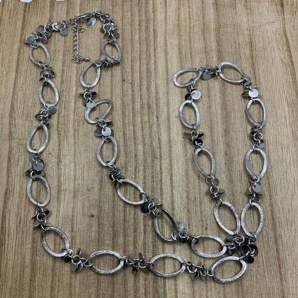 LIA Sophia Gala Ibiza Soiree Silver Tone Necklace - Picture 3 of 6